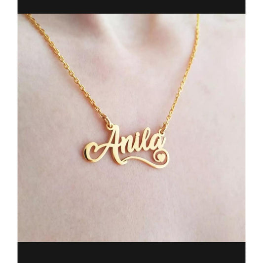 Beautiful Name Design Necklace