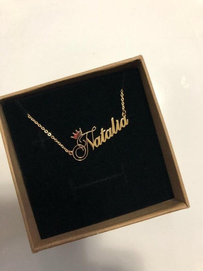 Single Name Necklace