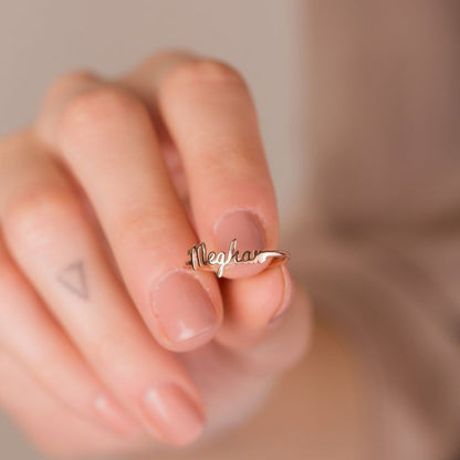 Personalized Name Ring