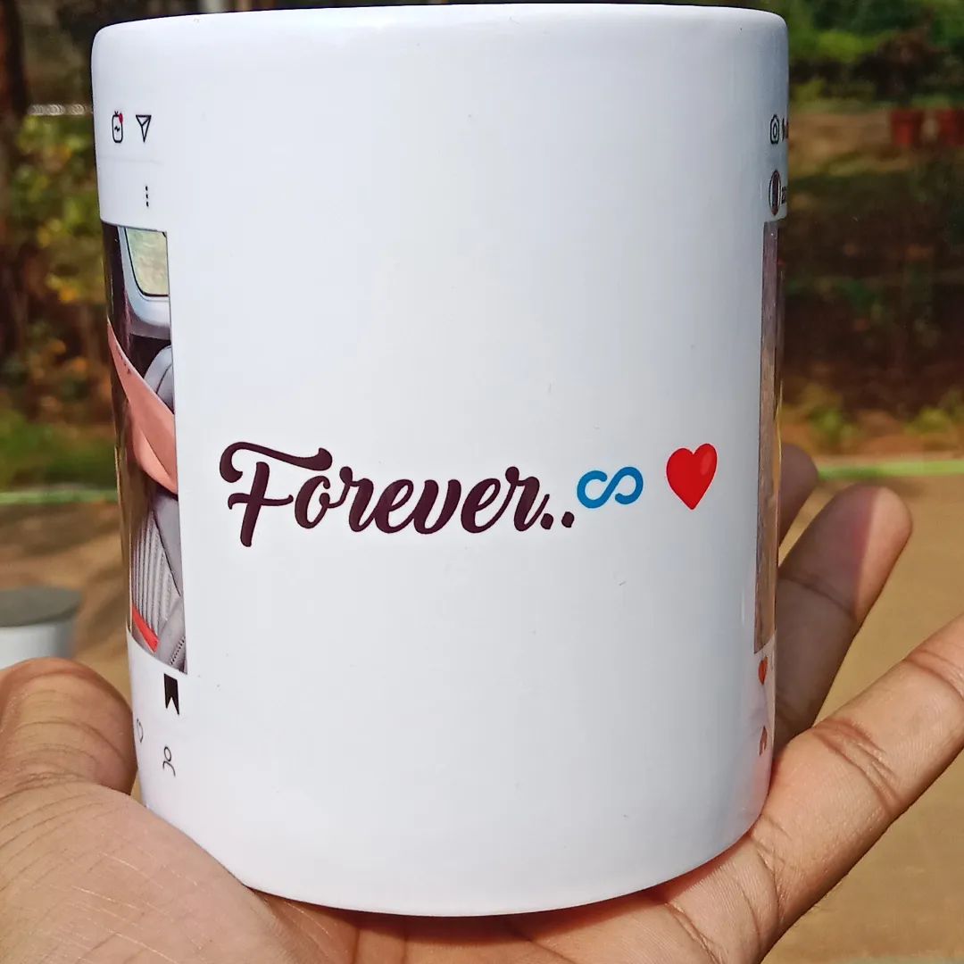 "High-Quality Customized White Mug with Photo Print: The Perfect Gift Box for Every Occasion and Personal Use"