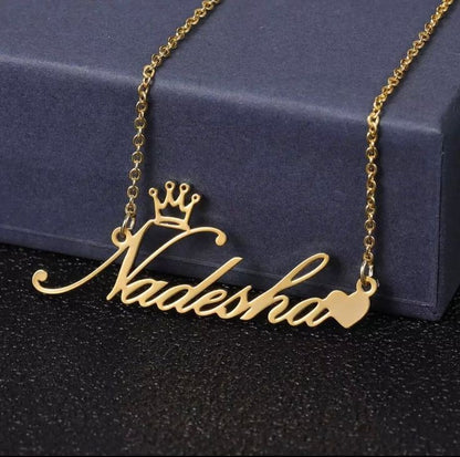 Single Name Necklace