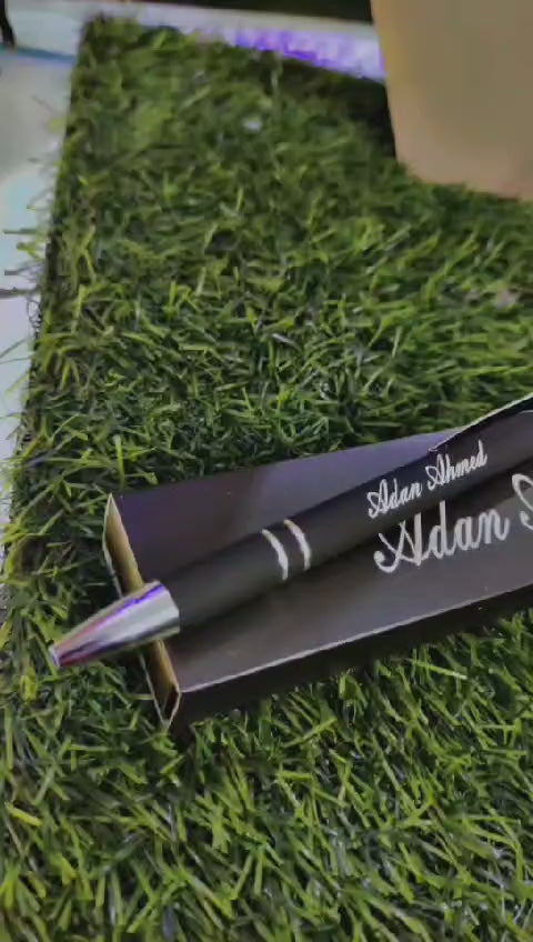 Customize Black Pen With Box